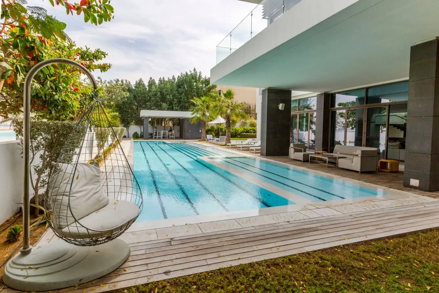 Terrace designed for outdoor living